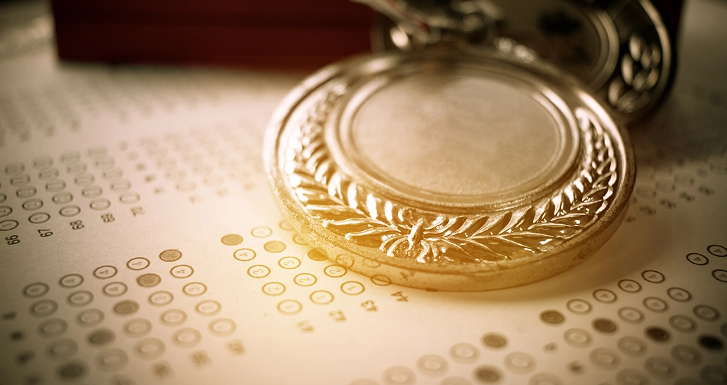 Серебряная медаль в школе